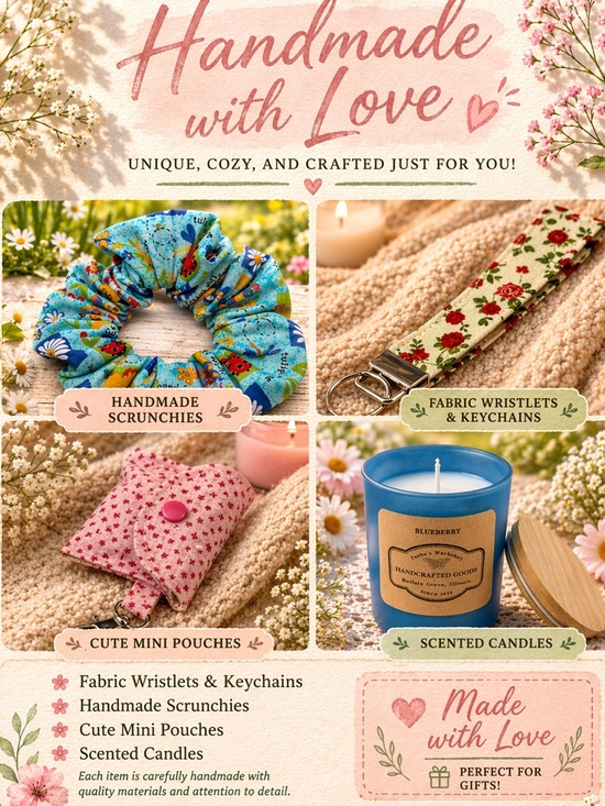 Other - Handmade Goods ⭐️ Join me for some unique items